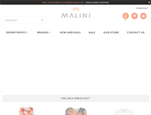 Tablet Screenshot of malinionline.com